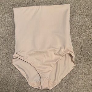 BALI Size L High-Waist Nude Shaping Brief Support